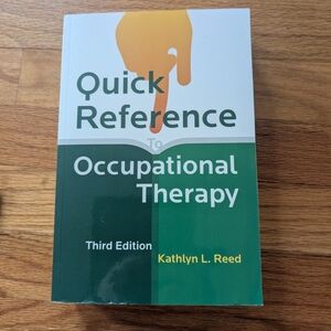 Quick Reference to Occupational Therapy Book - Green and Yellow